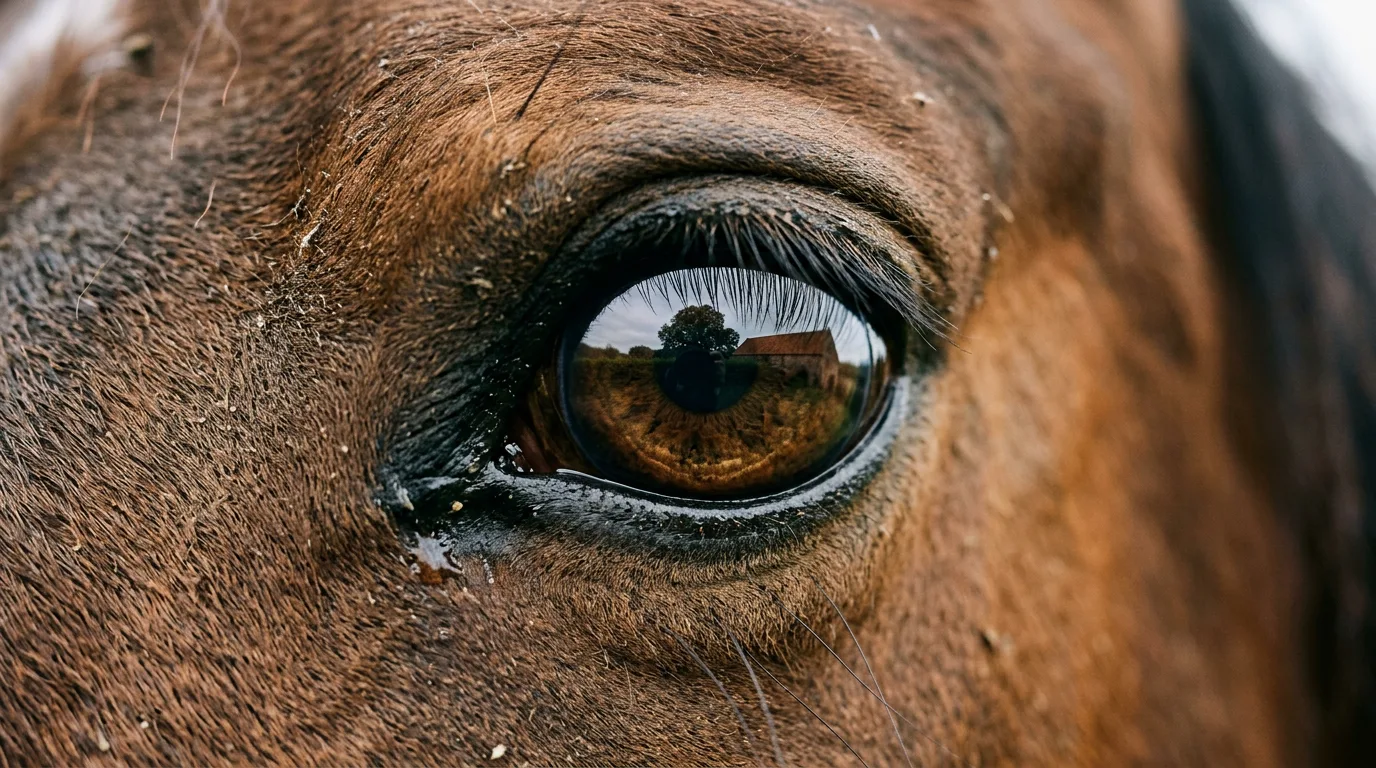 Un regard de cheval, Domaine du Possible, Châtillon