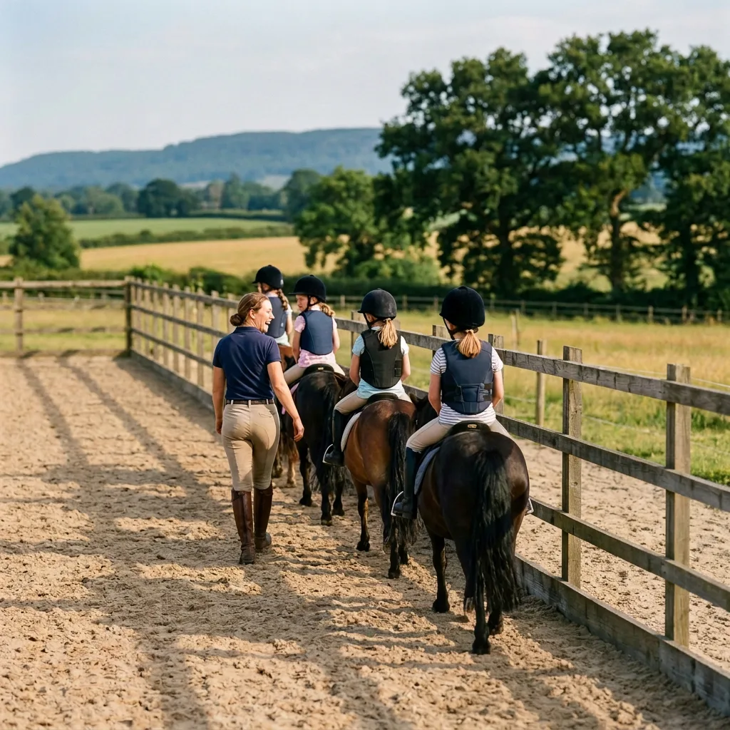 Cours de poney à Châtillon, Rhône